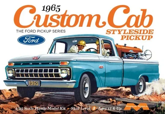 1/25 Moebius 1965 Custom Cab Styleside Pickup 1234 - Moebius Model