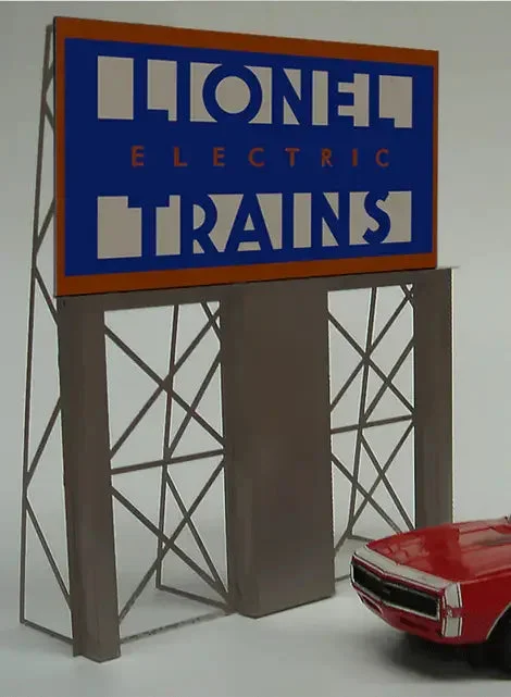 O Miller Engineering Lionel Roadside Billboard 88-0301