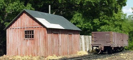 HO Banta Modelworks Ridgway Sandhouse #2110
