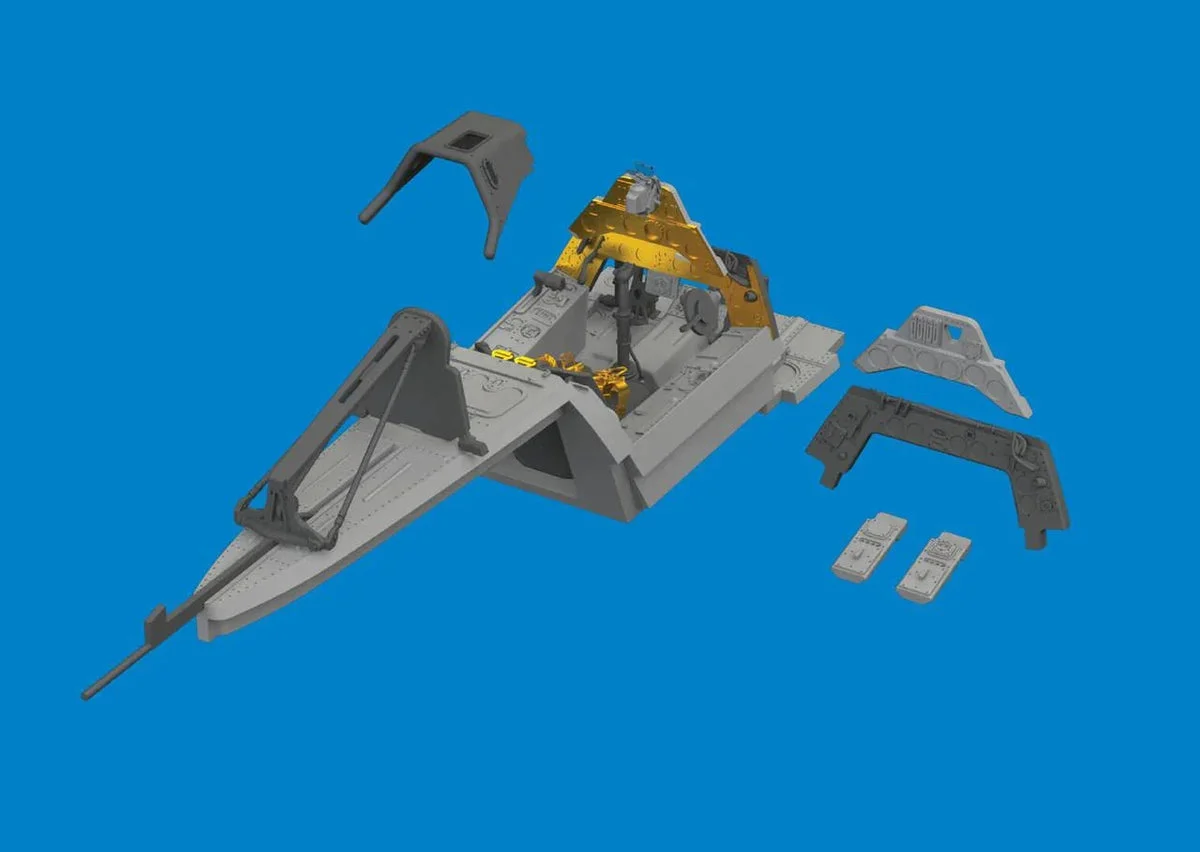 1/48 Eduard Fw 190A-4 cockpit 3D 6481104