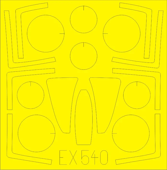1/48 Eduard Paint Mask for TAMIYA F-14A EX540