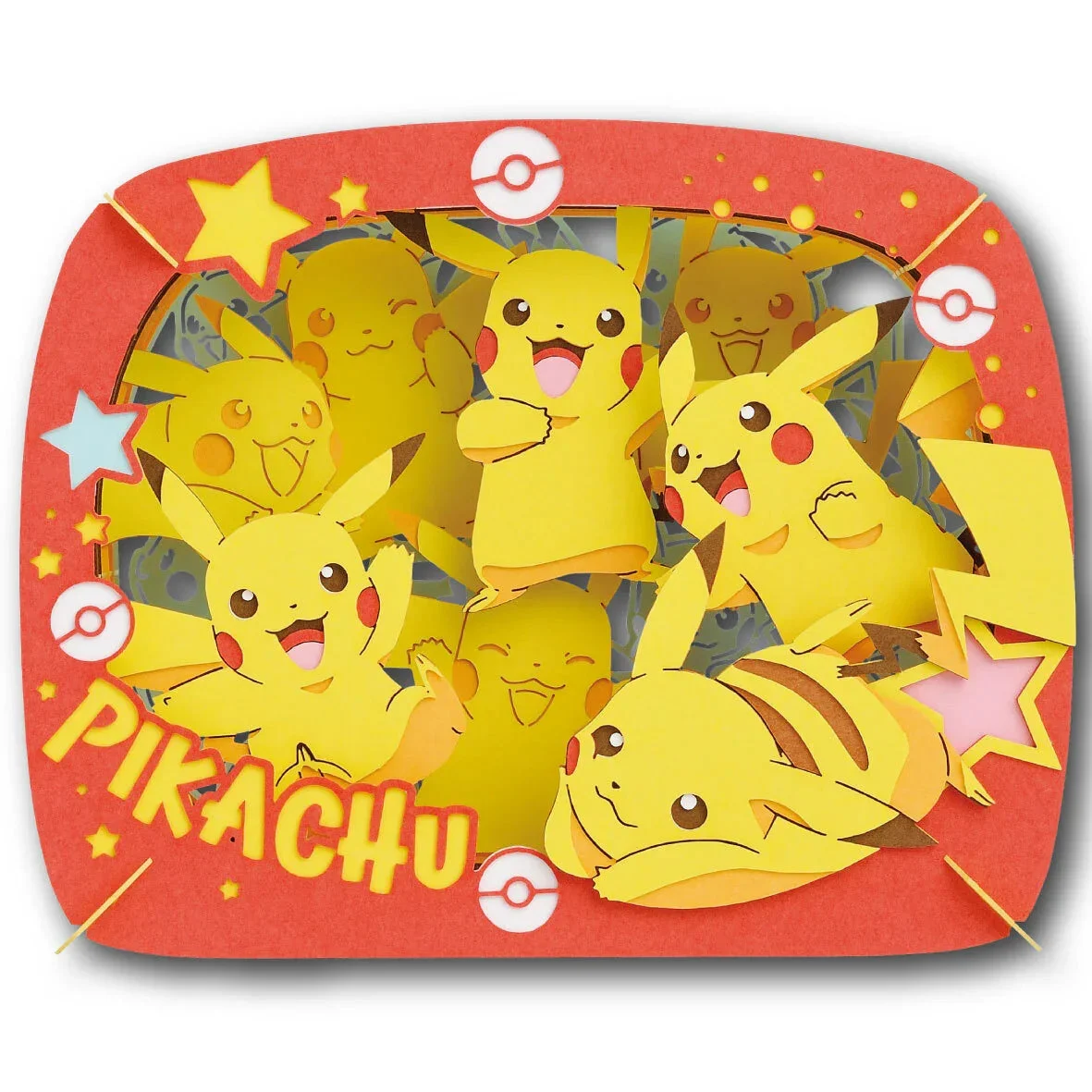 Ensky Puzzles Lots of Pikachu Pokemon Paper Theater 51758 - Ensky Puzzles & Paper Theater