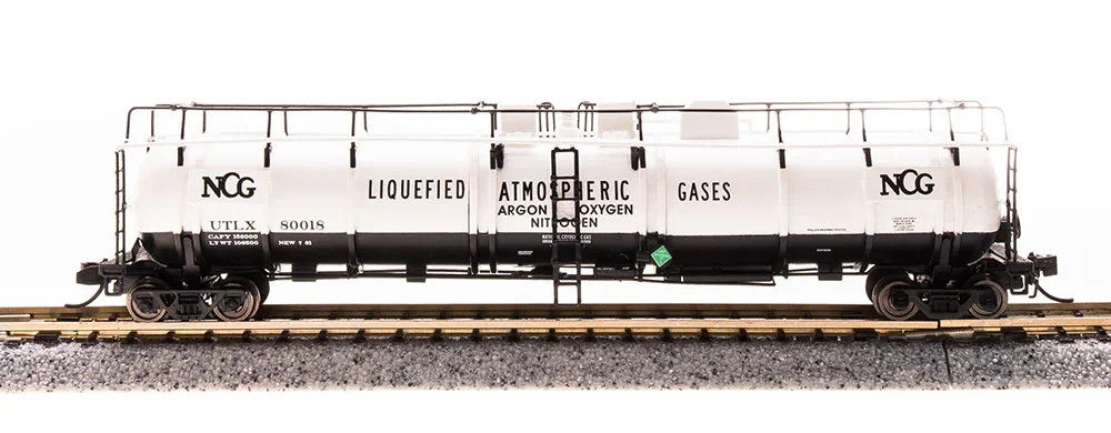 N Broadway Ltd Cryogenic Tank Cars NCG (2-Pack) 3726