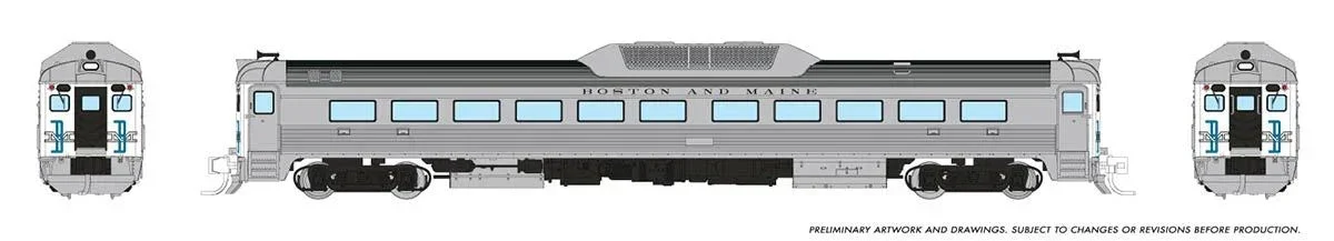 N Rapido Budd RDC-1 (Ph 2) (DC/DCC/Sound): Boston & Maine - McGinnis 516504