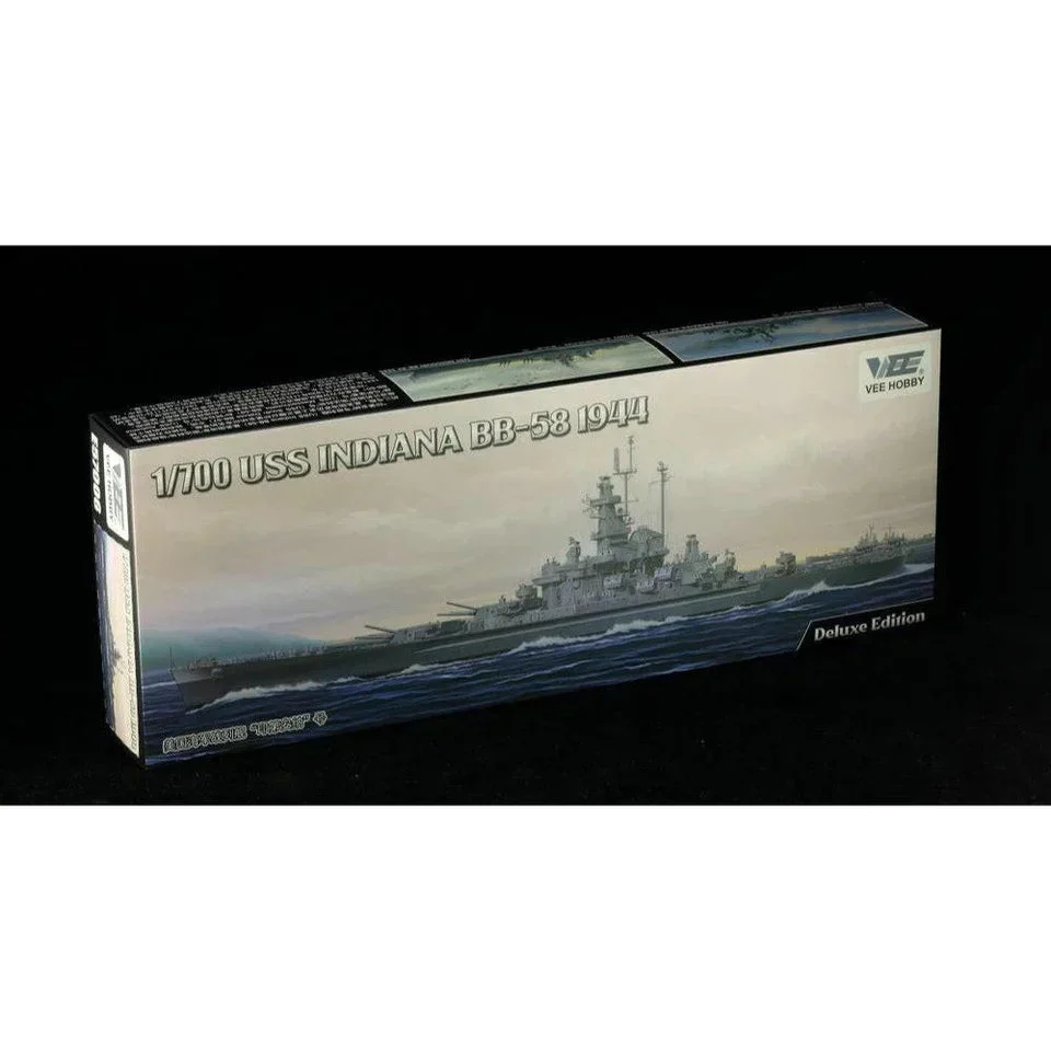 1/700 Vee Hobby USS Indiana BB-58 1944 (Deluxe Edition) E57006