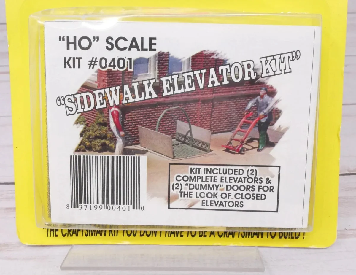 HO Bar Mills Sidewalk Elevator Kit 401 - Bar Mills Models