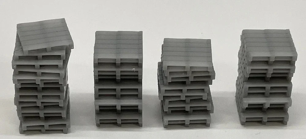 HO Phoenix Precision Tall Pallet Stacks 31525 - Phoenix Precision Models