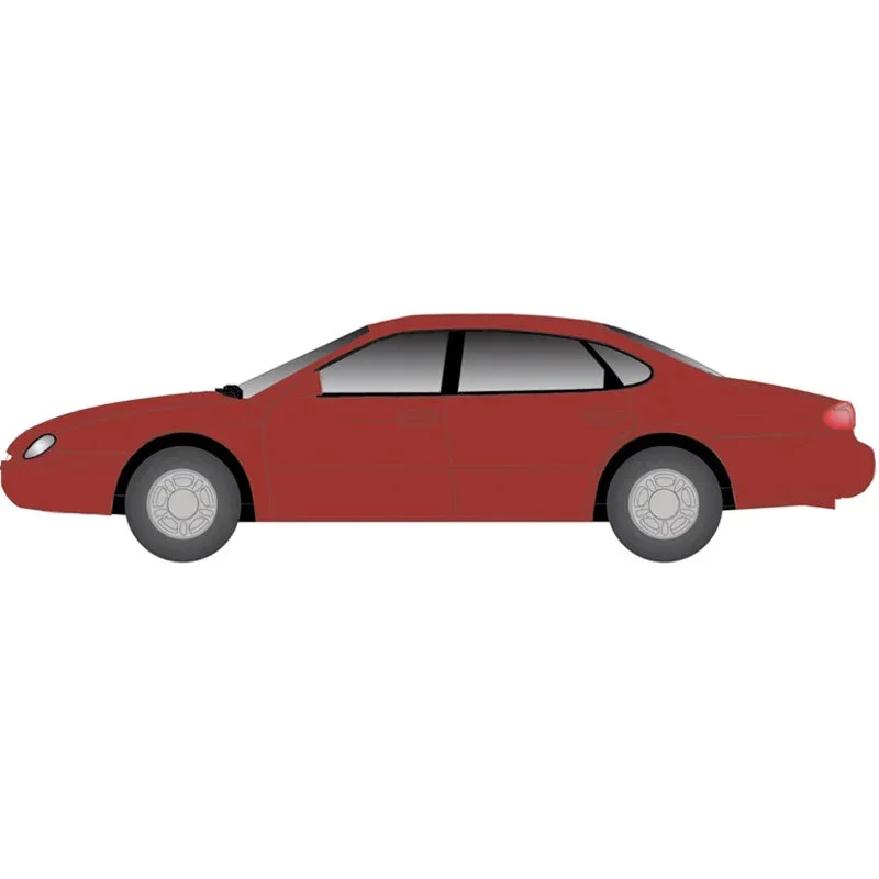 HO Atlas 1996 Ford Taurus Toreador Red Metallic 1275 - Atlas Trains