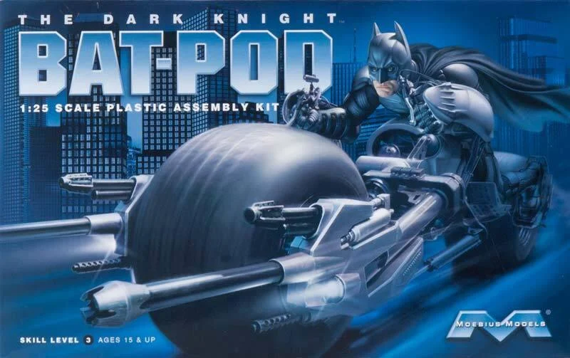 1/25 Moebius The Dark Knight Bat-Pod 920