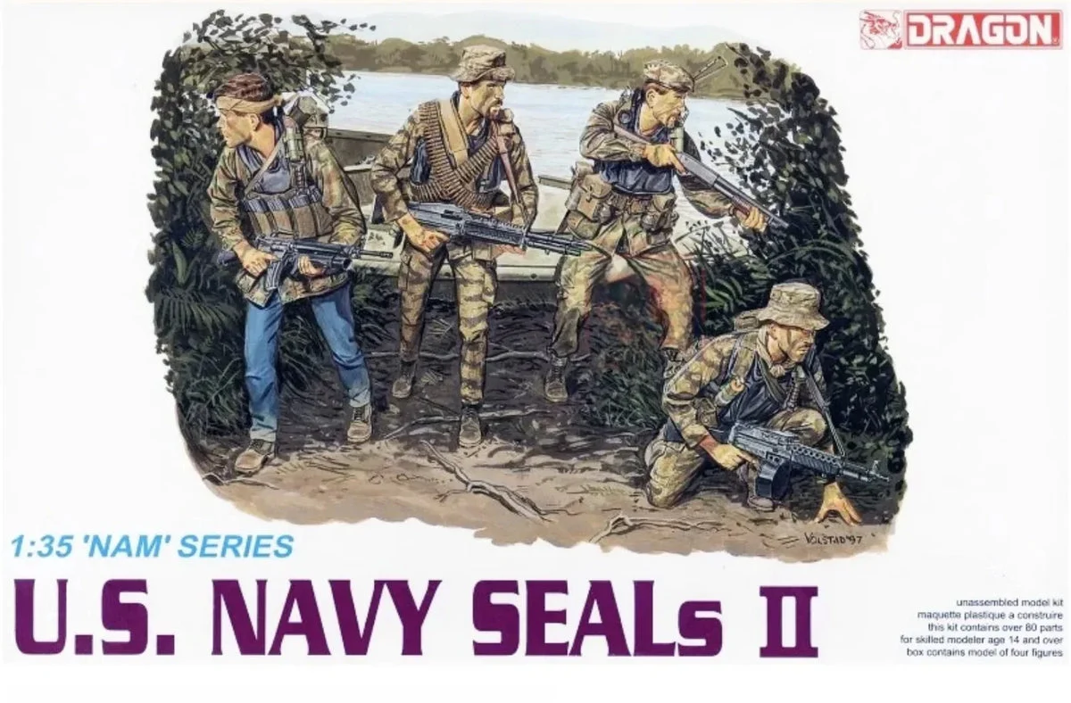 1/35 Dragon Model U.S. Navy Seals II 3316 - Dragon Models
