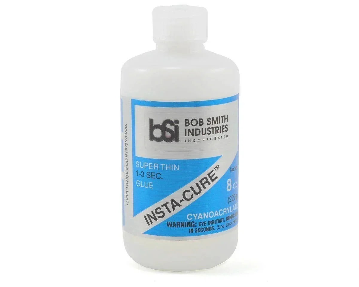 Bob Smith Industries Insta-Cure Super Thin Adhesive Glue CA (8oz) 104