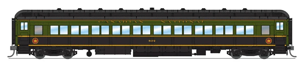 HO Broadway Ltd 80' Passenger Coach Canadian National #5141 6451