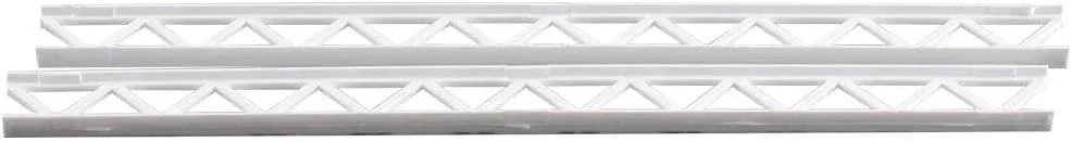 Plastruct 3/8" Styrene Warren Open Web Truss (OWTS-12 / 2 Pack) 90654