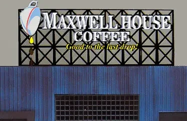 O/HO Miller Engineering Maxwell House Coffee Billboard 4181