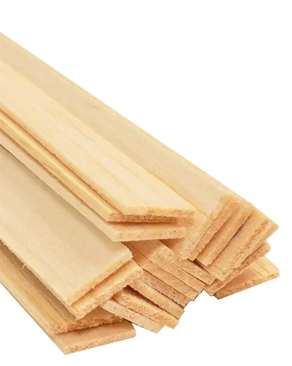 Bud Nosen Balsa Stick 1/16" x 1/2" x 36" (24/pkg) 1016