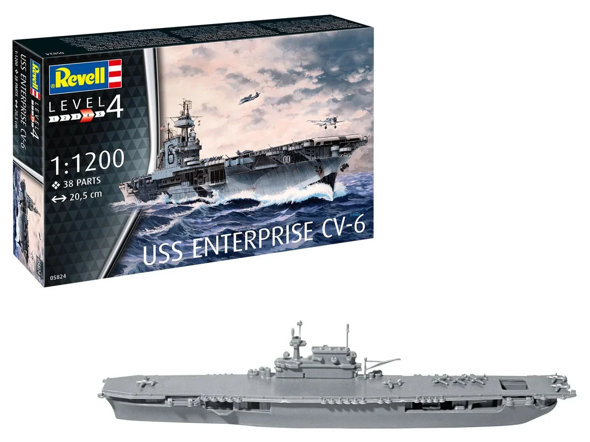 1/1200 Revell Germany USS Enterprise CV-6 05824