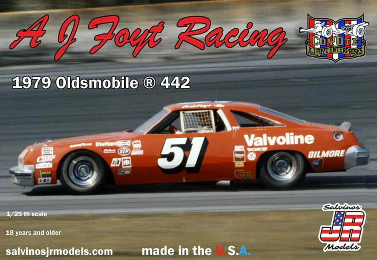 1/25 Salvino AJ Foyt Racing 1979 Oldsmobile 442 22622 - Salvino JR Models