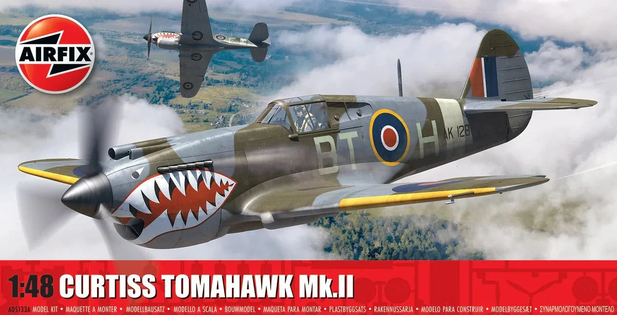 1/48 Airfix Curtiss Tomahawk Mk.II A05133A