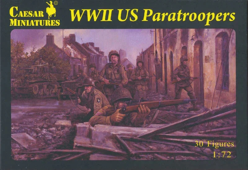 1/72 Pegasus WWII US Paratroopers C076