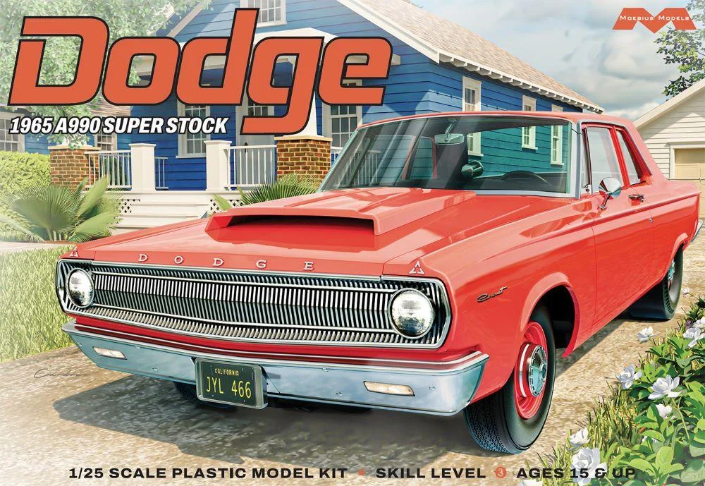 1/25 Moebius 1965 Dodge A990 Super Stock 2460 - Moebius Model