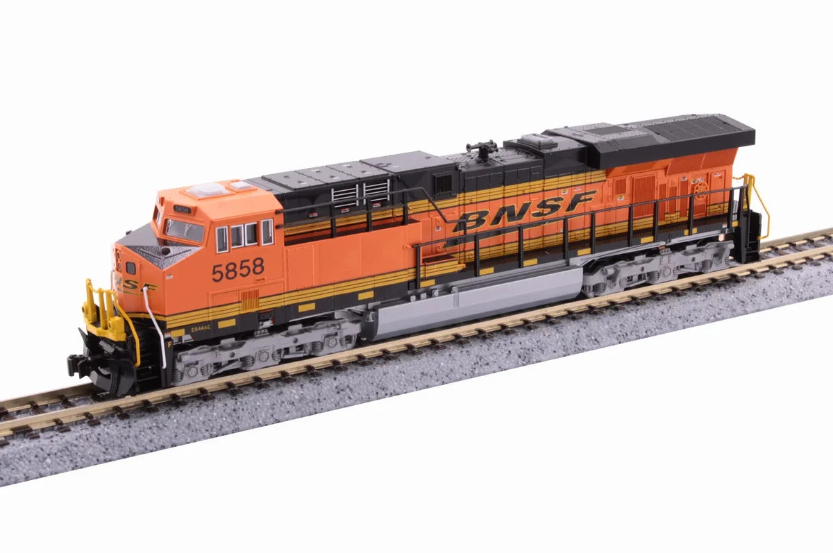 N Kato GE ES44AC BNSF "Swoosh" #8958 w/Pre-Installed DCC 176-8958