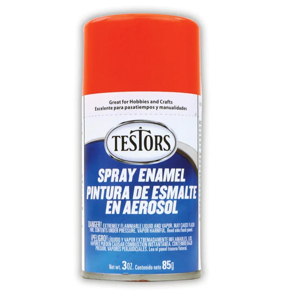 Testors Competition Orange 3oz. Gloss 1628