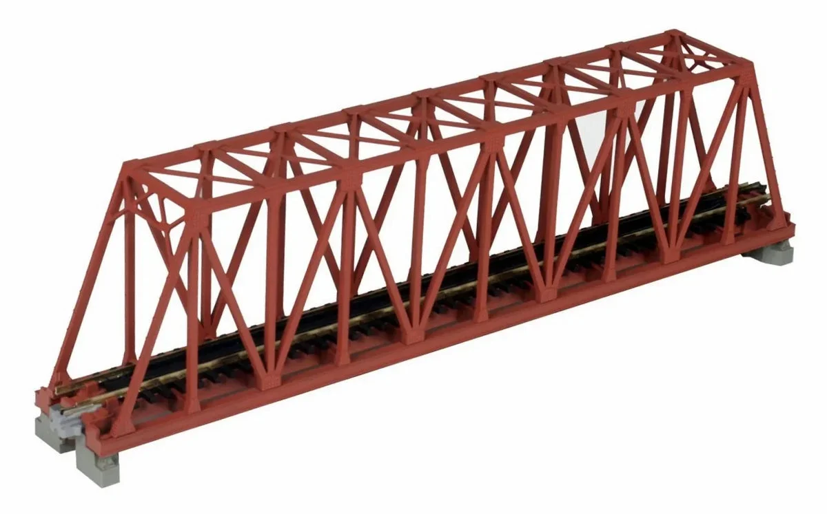 N Kato Truss Bridge Red Brown 20429