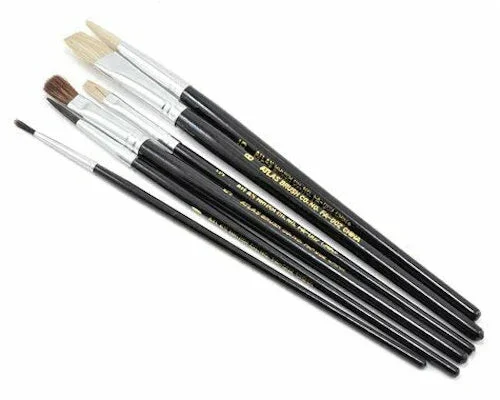 Atlas Brush Economy Paint Brush Set 6-Pcs 002