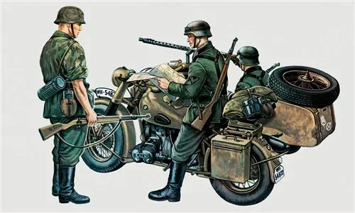 1/35 Italeri BMW R75 with Sidecar 0315