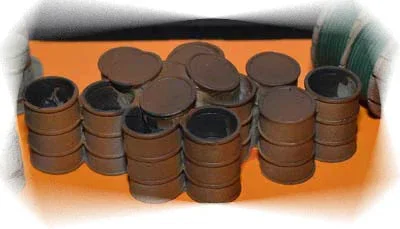 O Bar Mills Open 55 Gal. Drums 4015 - Bar Mills Models