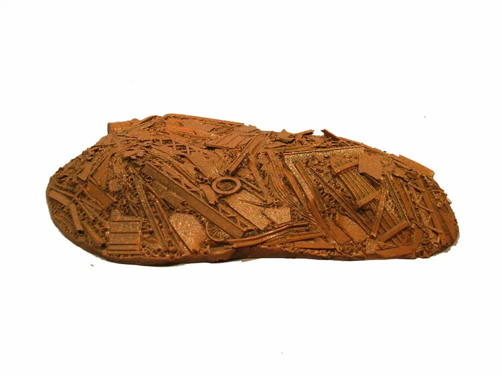 HO Monroe Shredded Scrap Metal Pile #2103 - Monroe Models