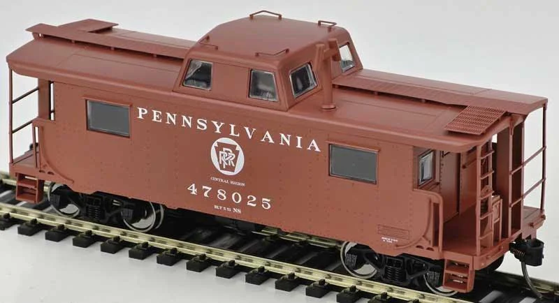 HO Bowser N8 Caboose PRR Circle Keystone Central Region Road #478046 - 43411
