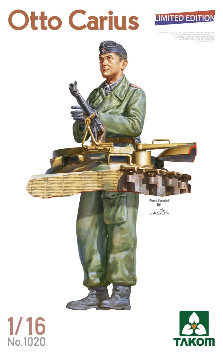 1/16 Takom Otto Carius (Limited Edition) 1020 - Takom Models