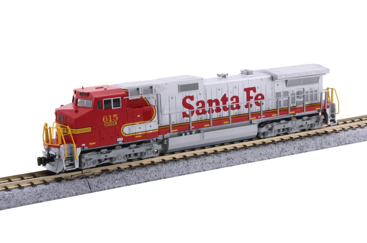 N KATO BNSF Warbonnet w/Pre-Installed DCC + Sound #615