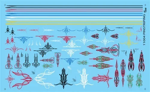1/24-1/25 Gofer Pinstriping Decal Sheet 11004