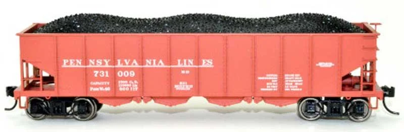 HO Bowser H21 Hopper Car Pennsylvania Lines PCC&StL Road #731009 - 43058