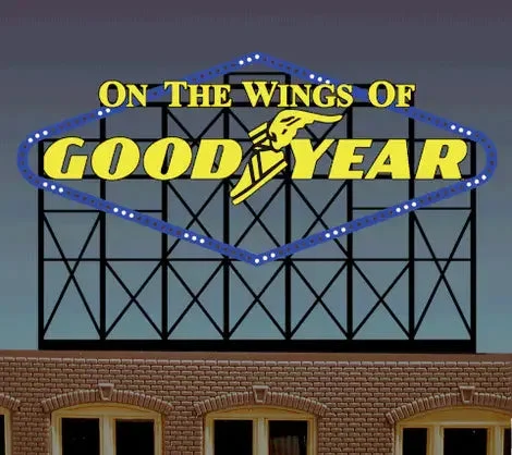 O/HO Miller Engineering Large Goodyear Billboard 88-4051