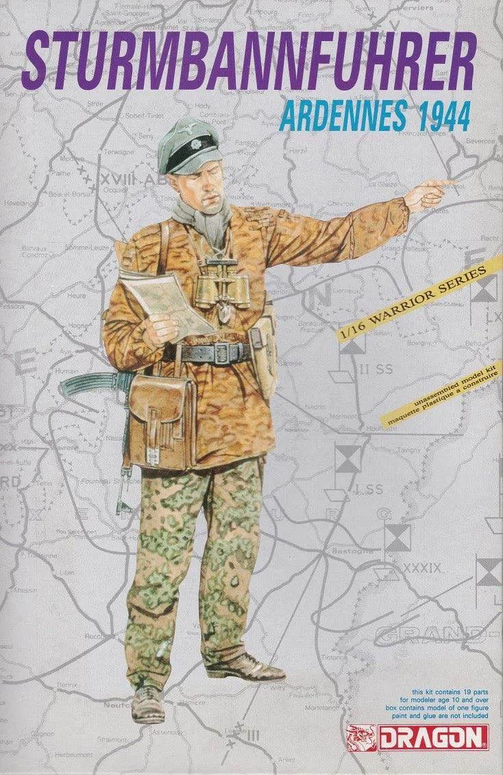 1/16 Dragon Model Sturmbannfuhrer (Ardennes 1944) 1602 - Dragon Models