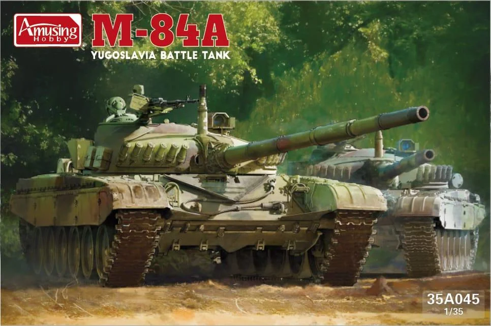 1/35 Amusing Hobby M-84A Yugoslavia Main Battle Tank 35A045
