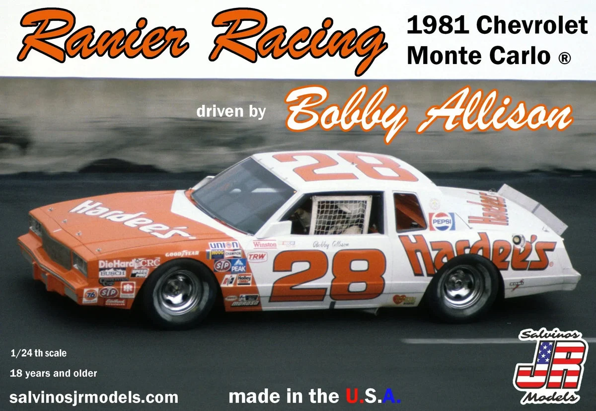 1/24 Salvino Ranier Racing 1981 Monte Carl Driven by Bobby Allison 17627 - Salvino JR Models
