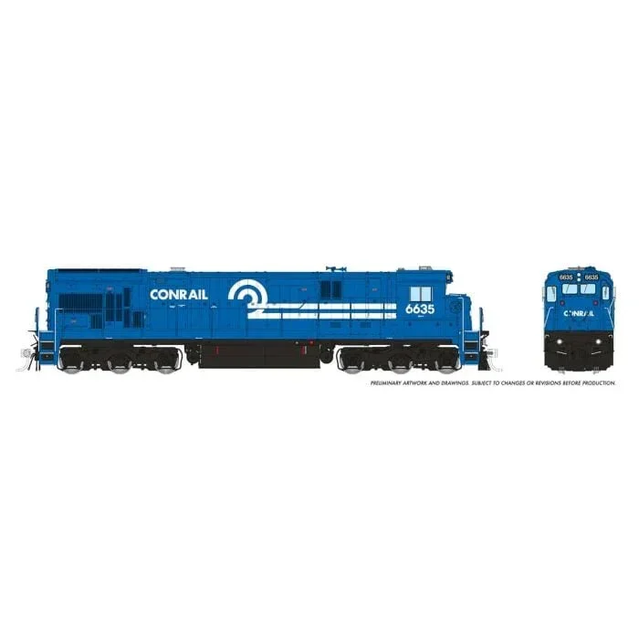 HO Rapido C36-7 (DC/DCC/Sound): Conrail #6639 42608
