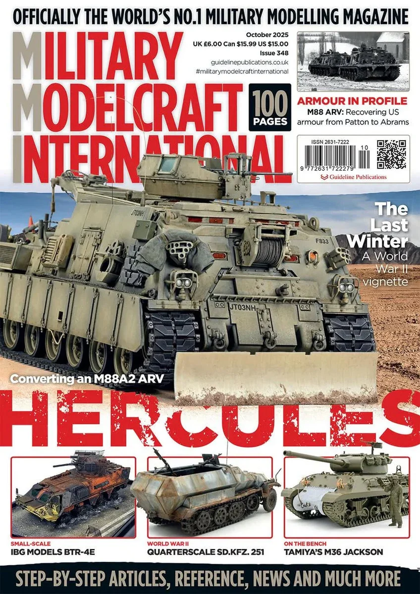 Guideline Publications Military Modelcraft International Magazine October 2025 Issue 348 MMI348