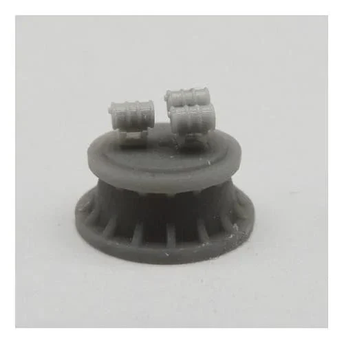 1/350 Black Cat Models Gas Drums on Racks Set (x12) AC350120E