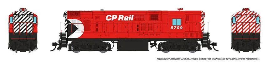 HO Rapido H16-44 (DC/DCC/Sound): CP Rail - Action Red Scheme: #8716 - 044541