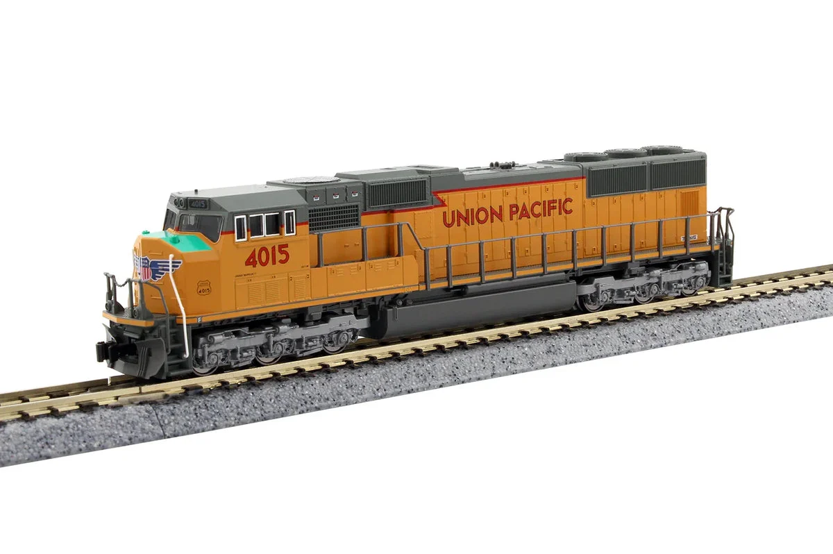 N Kato EMD SD70M Flat Radiator Union Pacific Excursion Version with Pre-Installed DCC + Sound 176-4015-S