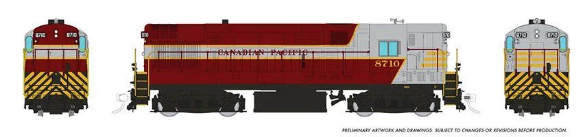 HO Rapido H16-44 (DC/Silent): CPR - Block Scheme: #8724 - 044032