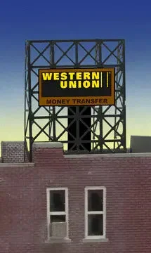 N/Z Miller Engineering Billboard Western Union 338940