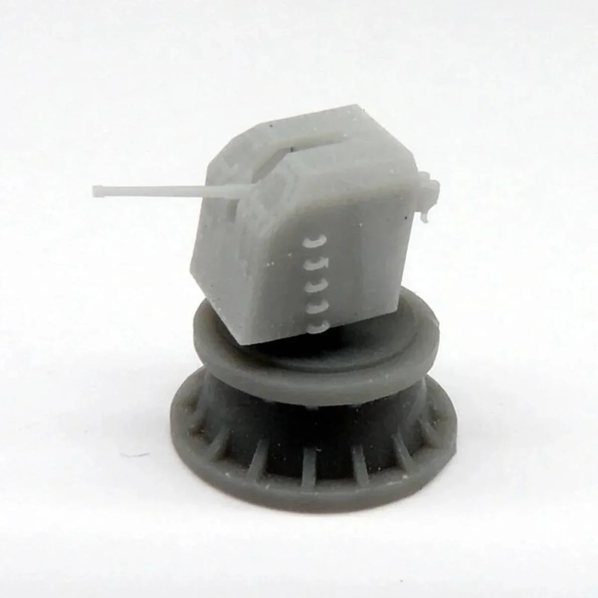 1/350 Black Cat Models SK C/32 10.5CM GUN ON SINGLE MOUNT UNDER GE SHIELD (X4) AC350070a
