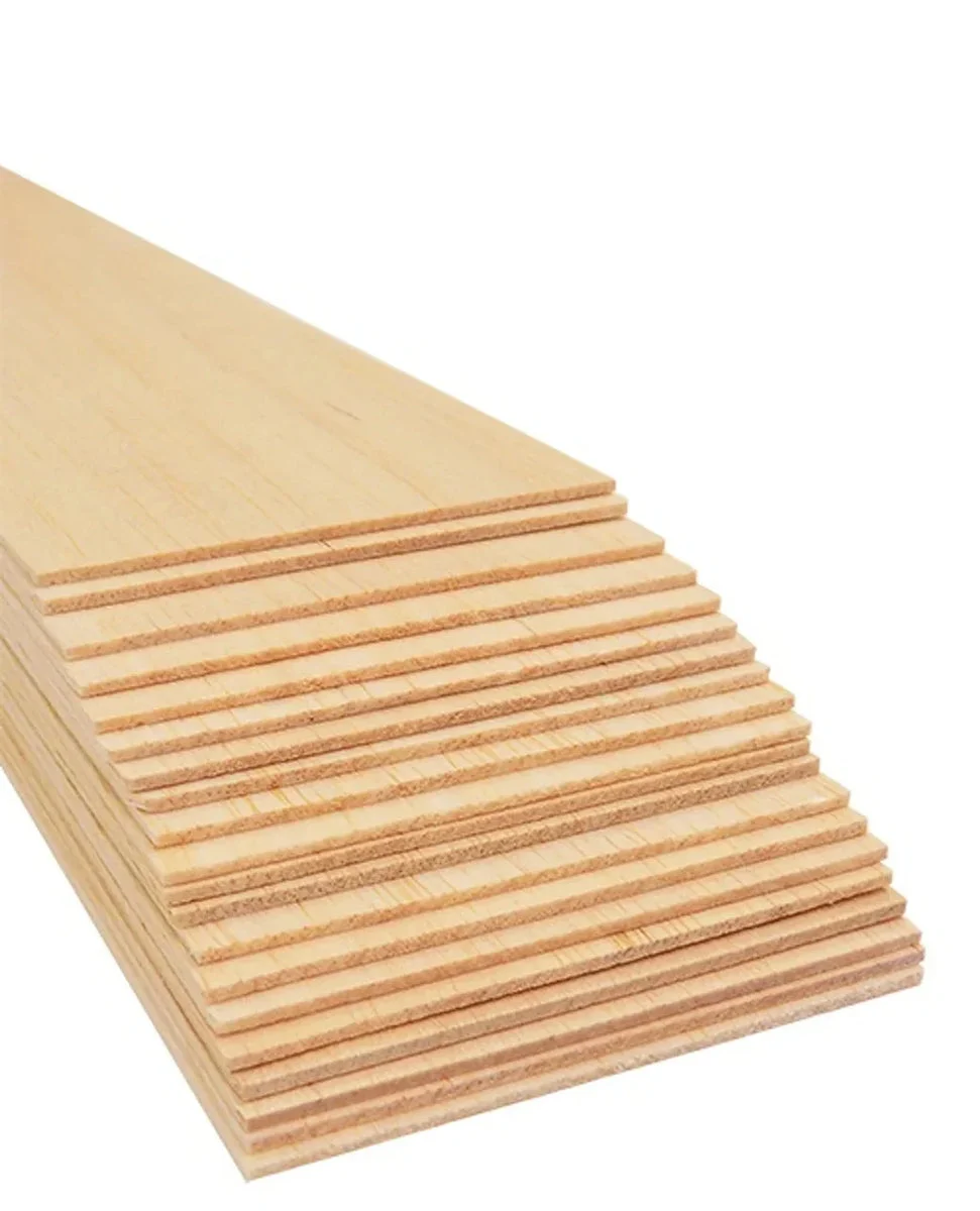 Bud Nosen Balsa Sheet 1/8" x 3" x 36" (20/pkg) 1133