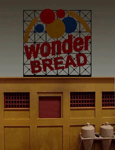 N/HO Miller Engineering Small Wonder Bread Billboard 4062